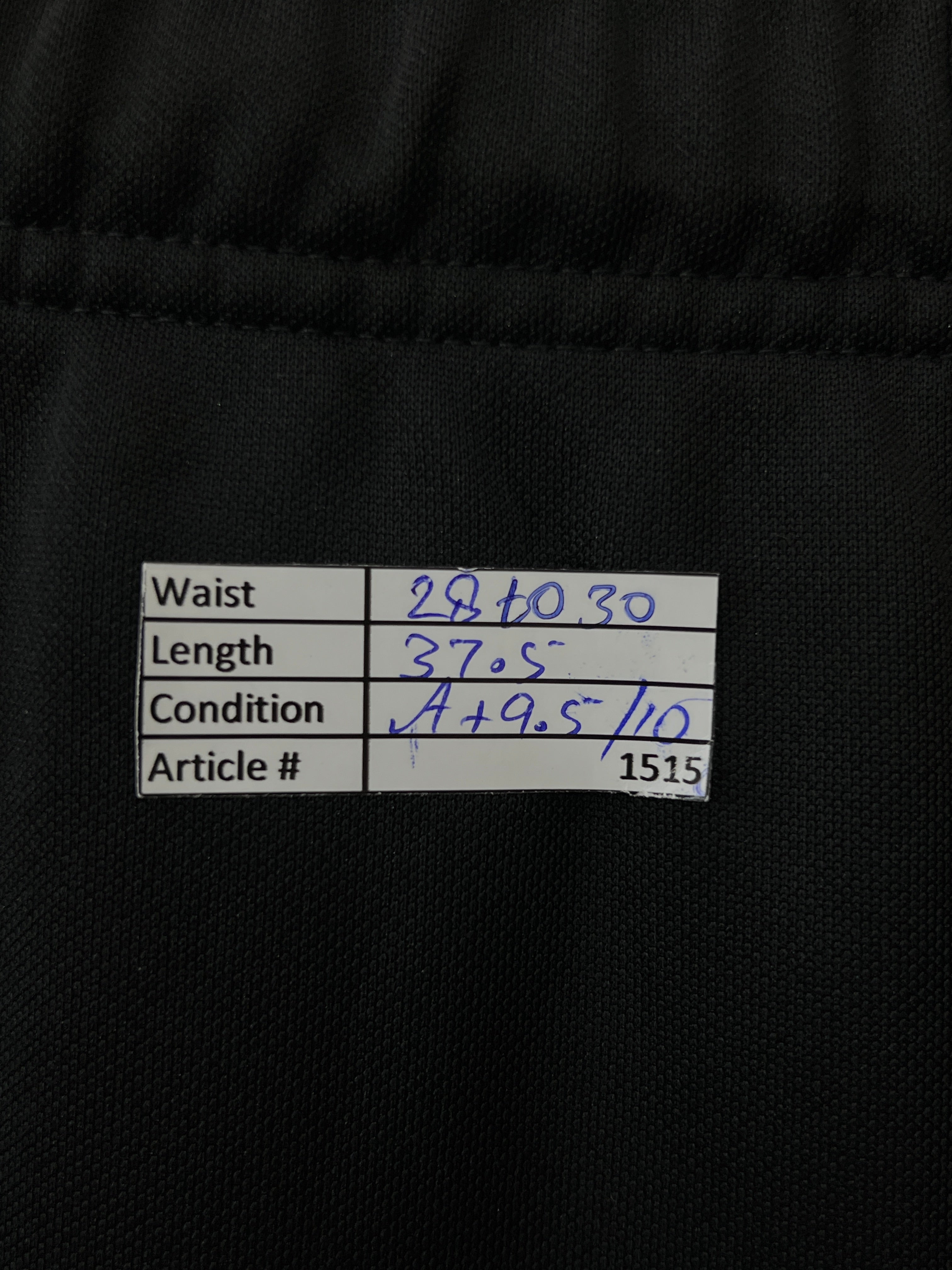 Adid*s® Waist: 28" to 30" | Black | Trouser | 1515 - Genuine Maal