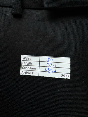 M&S® Waist: 30" | Black | Dress Pants | Poly - Viscose | 2937 - Genuine Maal