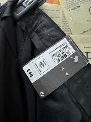 M&S® Waist: 30" | Black | Dress Pants | Poly - Viscose | 2937 - Genuine Maal
