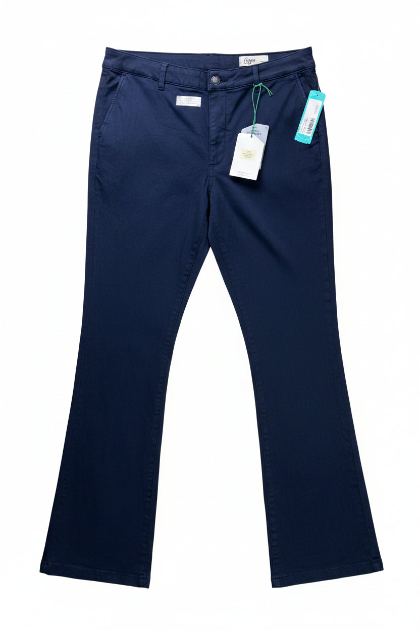 Women - Cosmic Blue Love® Waist: 32" | Navy Blue | Bell Bottom Pants | 1215 - Genuine Maal