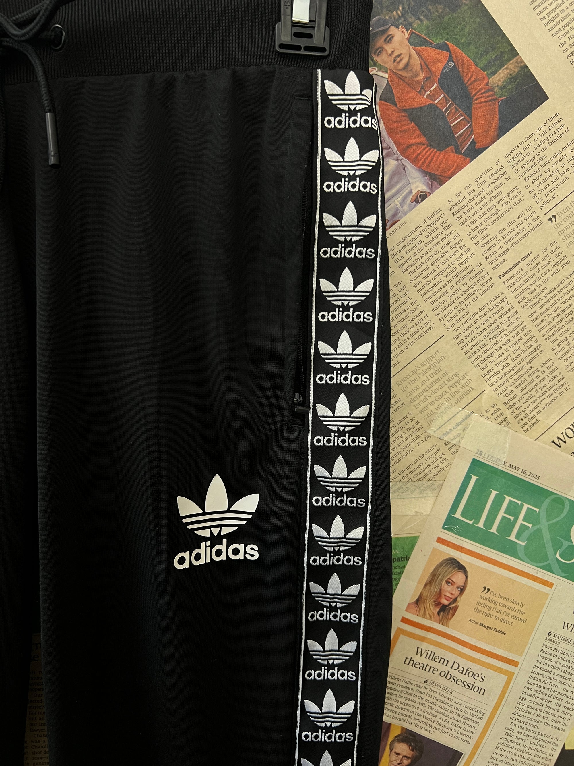 Adid*s® Waist: 26" | Black | Trouser | 1545 - Genuine Maal