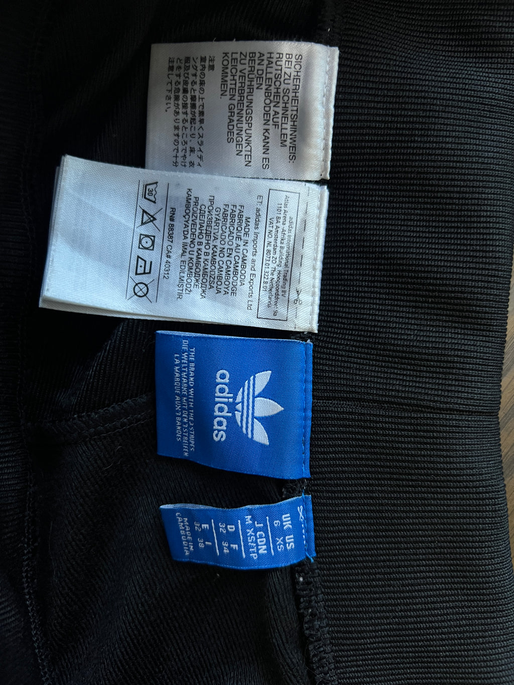 Adid*s® Waist: 26" | Black | Trouser | 1545 - Genuine Maal