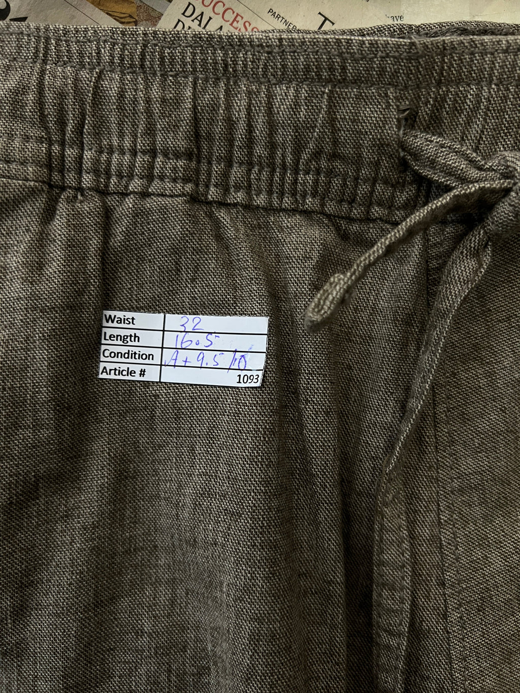 Hollister® Waist: 32" | Brown | Shorts | 1093 - Genuine Maal