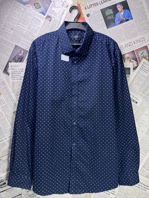George® XL | Chest: 25" | Space Blue | Shirt | Poly - Cotton | 3470 - Genuine Maal
