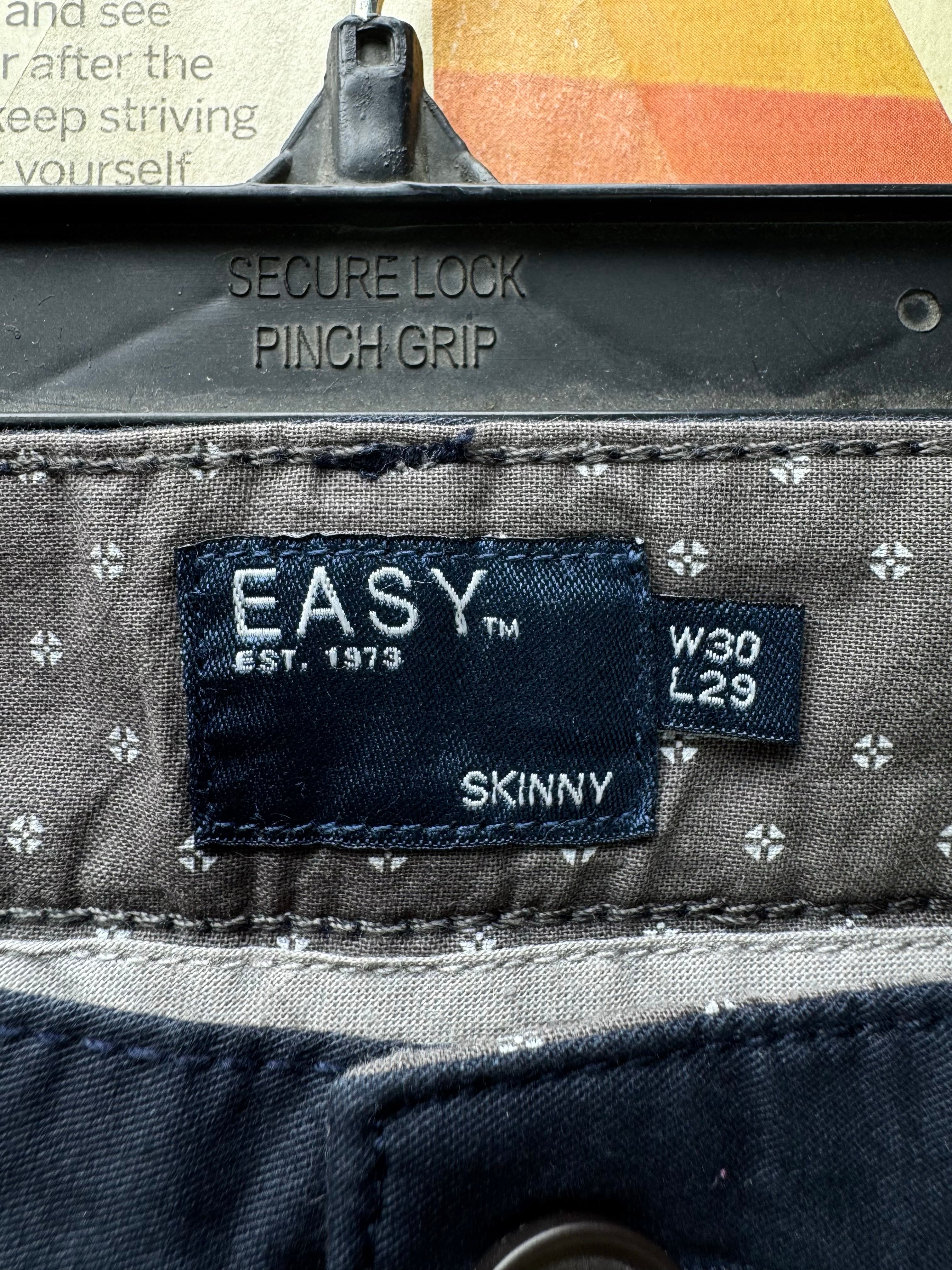 Easy® Waist: 30" | Blue | Skinny Fit Chino Pant | 2966 - Genuine Maal
