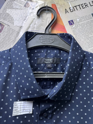 George® XL | Chest: 25" | Space Blue | Shirt | Poly - Cotton | 3470 - Genuine Maal