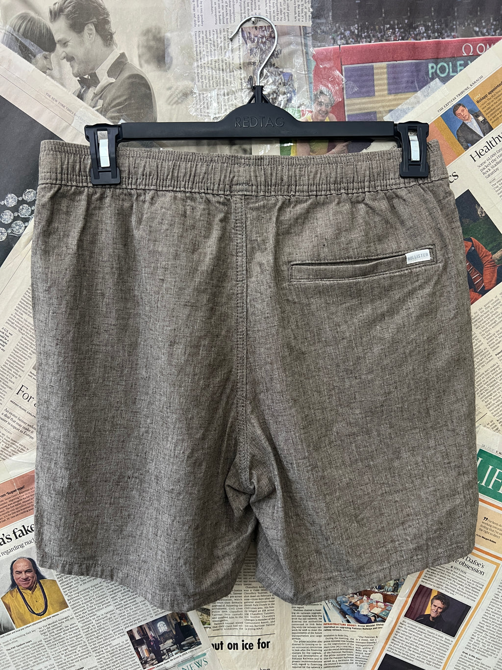 Hollister® Waist: 32" | Brown | Shorts | 1093 - Genuine Maal