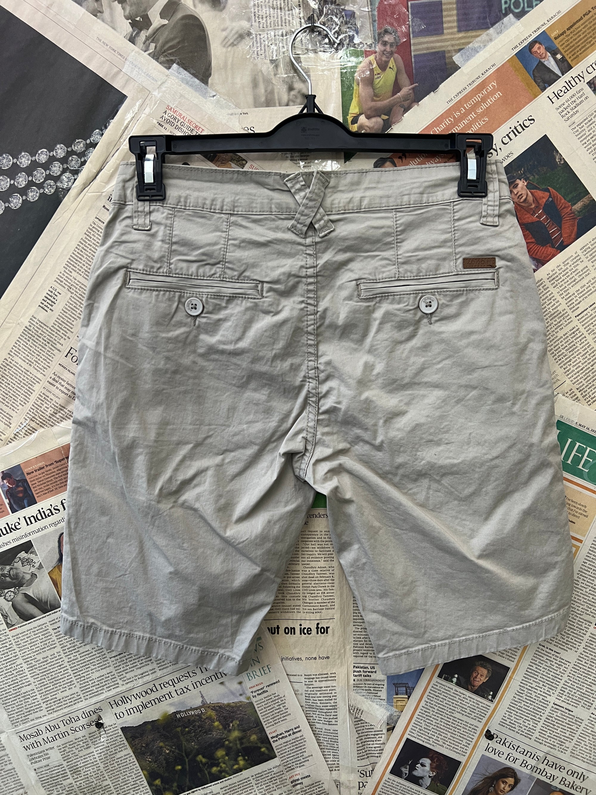 Losan® Waist: 30" | Sand | Shorts | 1503 - Genuine Maal