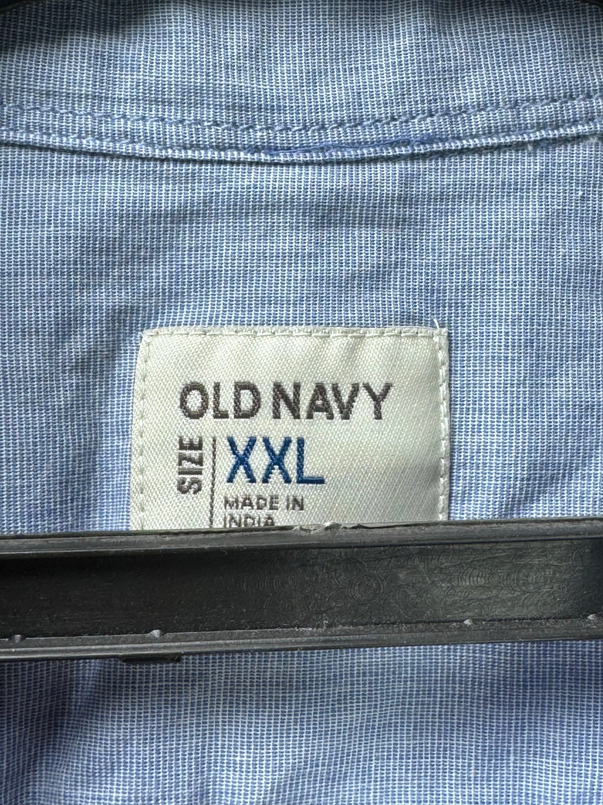 Old N*vy® XXL | Chest: 27.5" | Multicolor Stripe | Camp Shirt | Cotton | 3480 - Genuine Maal