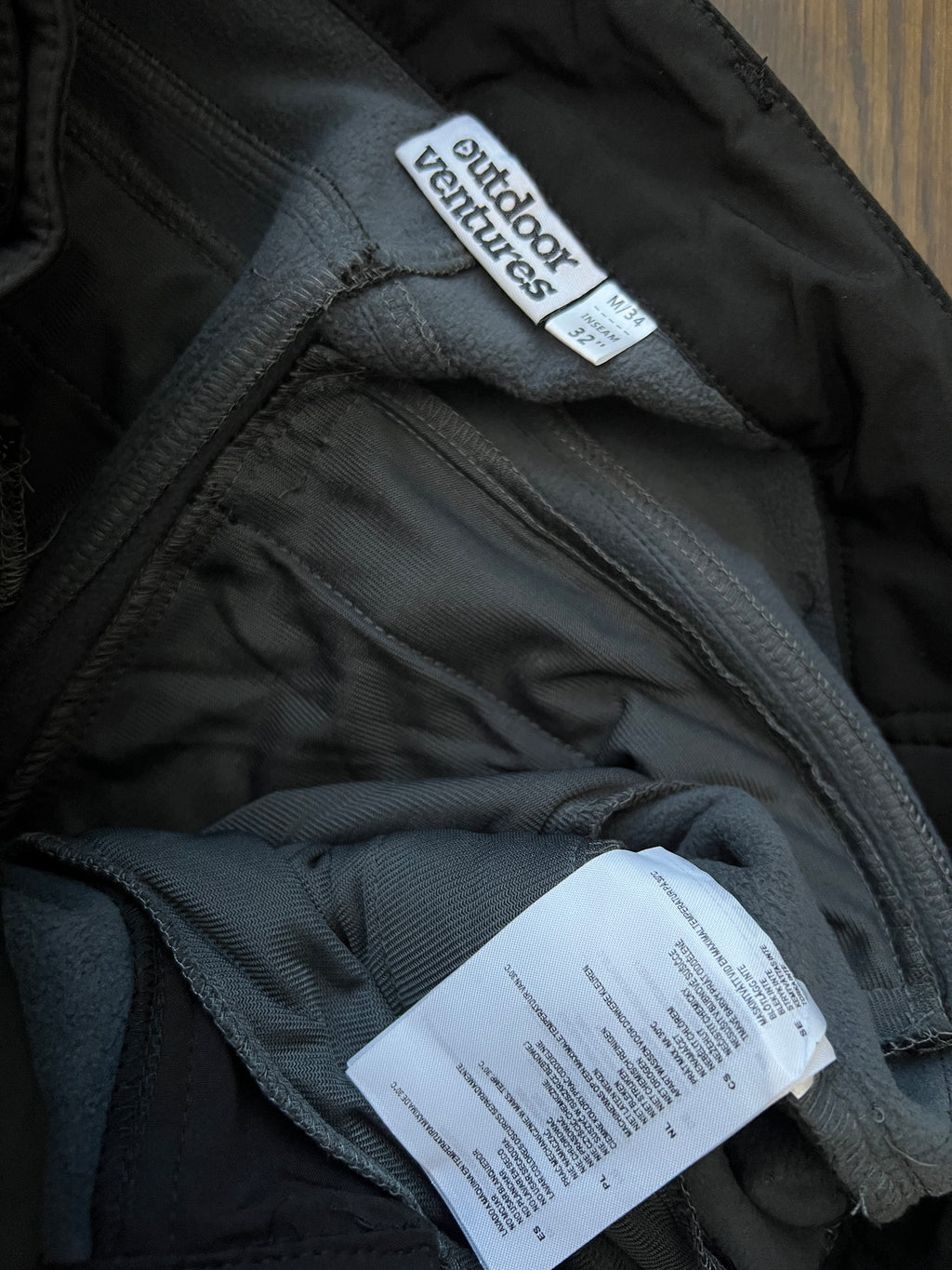 Outdoor Ventures® Waist: 32" | Black | Tracking Pants | 1508 - Genuine Maal