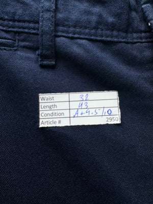 ZARA® Waist: 32" | Blue | Chino Pants | Cotton - Elastane | 2950 - Genuine Maal