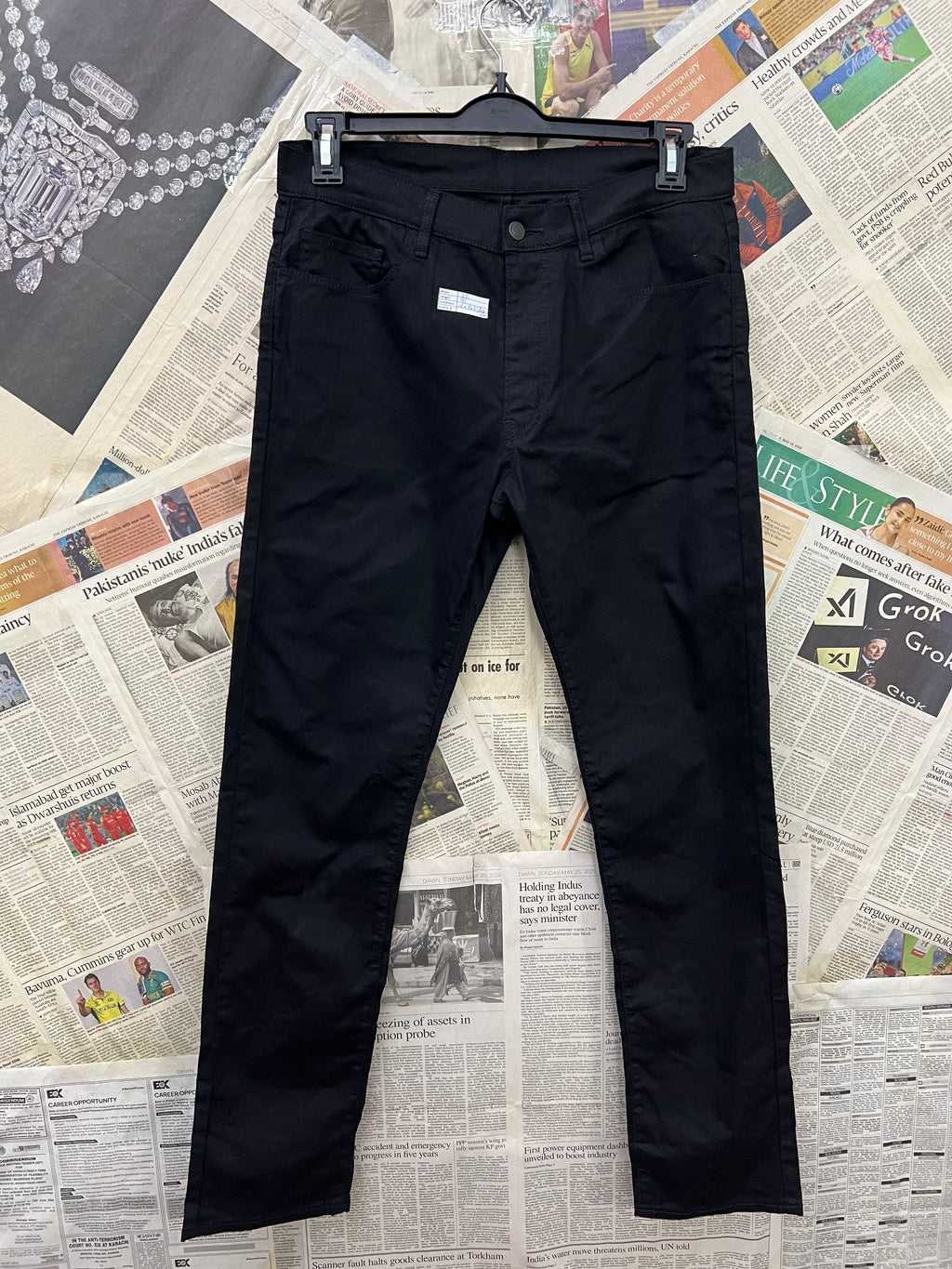 Uniqlo® Waist: 32" | Black | Chino Pants | 1546 - Genuine Maal