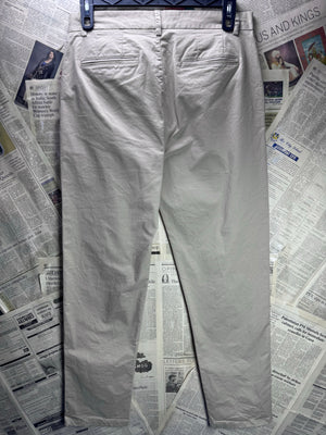 Denim Co.® Waist: 32" | Beige | Straight Fit Chino Pants | Cotton - Elastane | 2946 - Genuine Maal