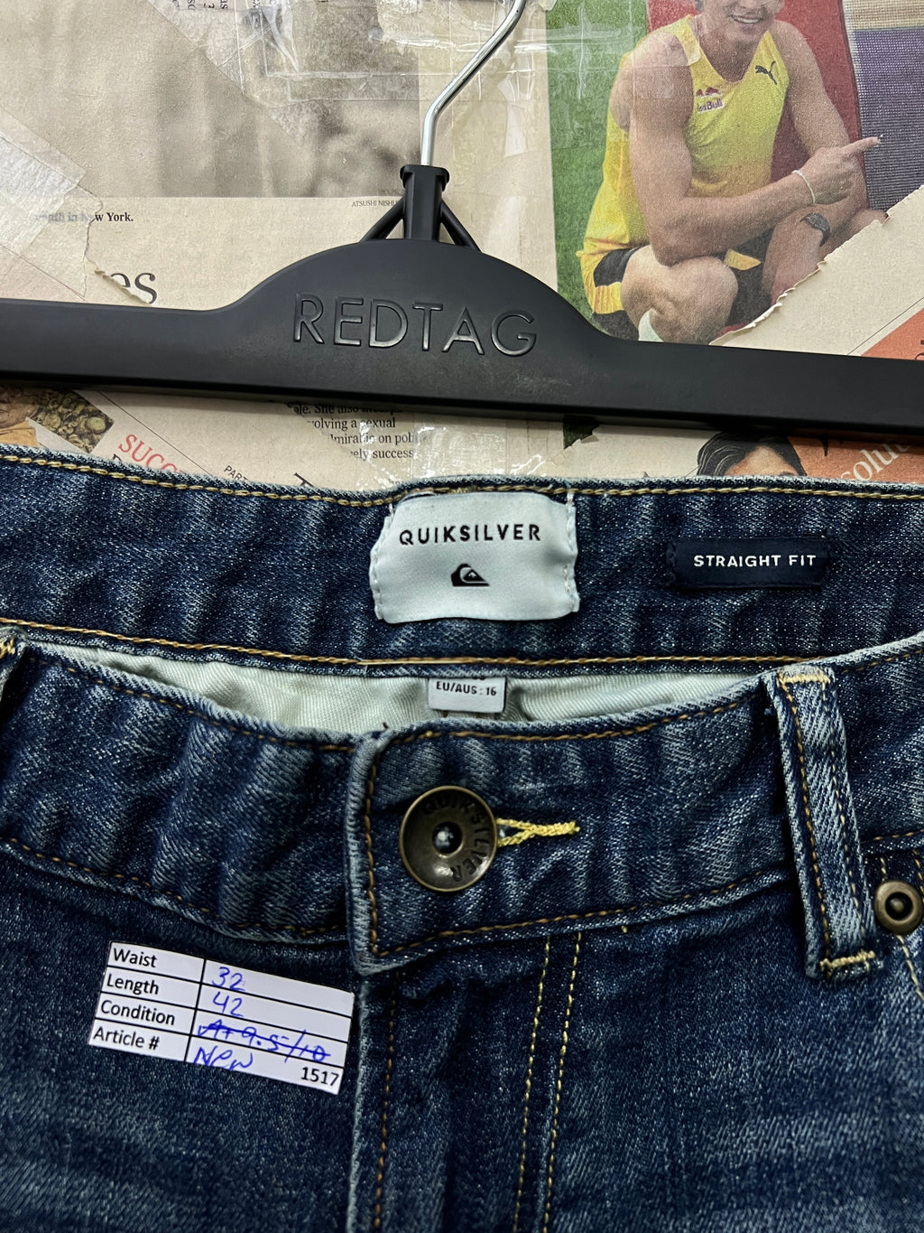 Quick Silver® Waist: 32" | Blue | Denim Pants | 1517 - Genuine Maal