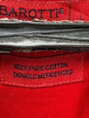 Barotti® Large | Chest: 23" | Red | Golf Polo | Cotton | 4453 - Genuine Maal