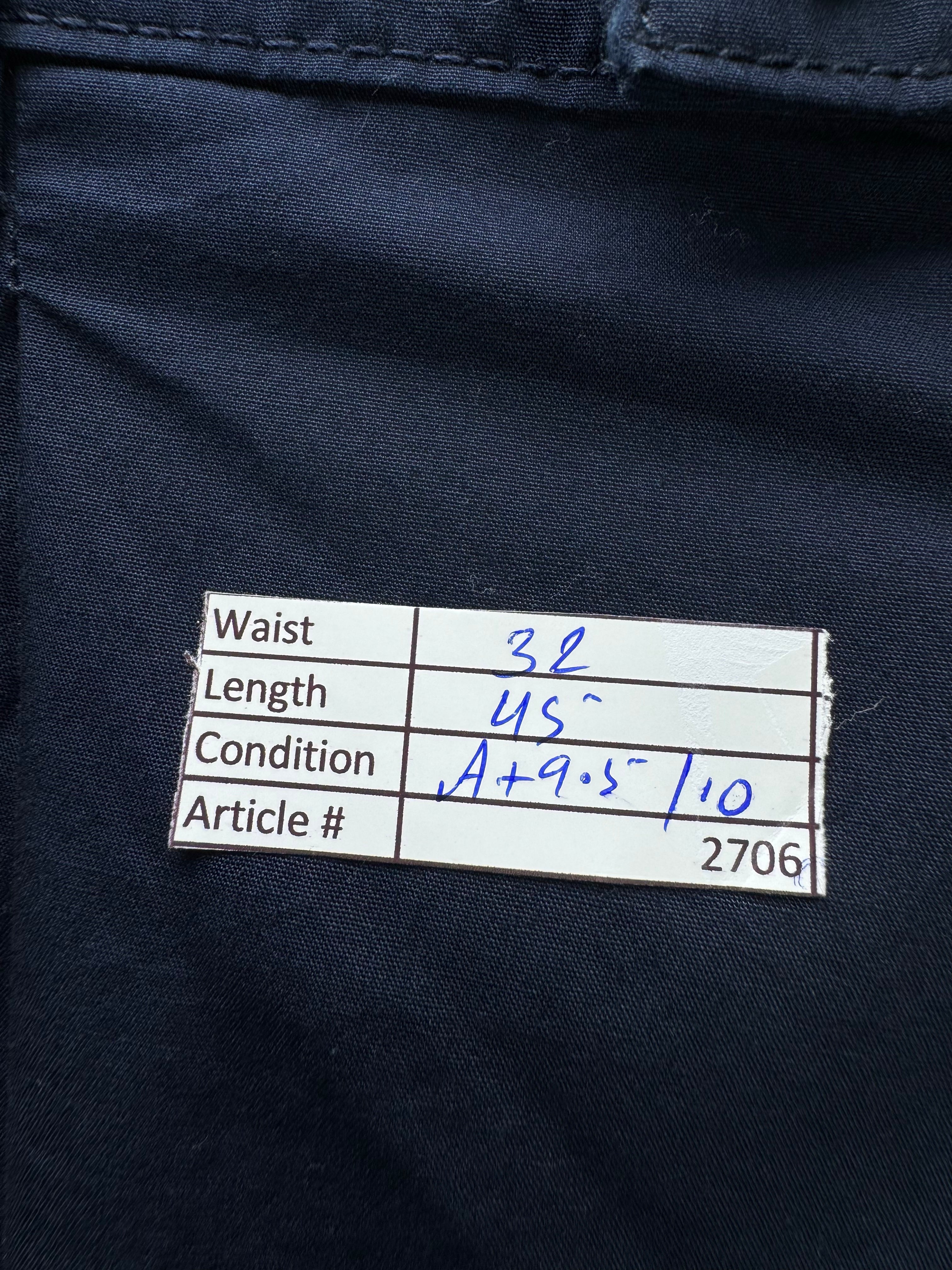 George® Waist: 32" | Blue | Straight Fit Chino Pants | Cotton | 2706 - Genuine Maal