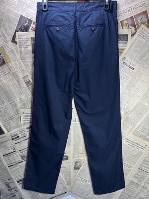 George® Waist: 32" | Blue | Straight Fit Chino Pants | Cotton | 2706 - Genuine Maal