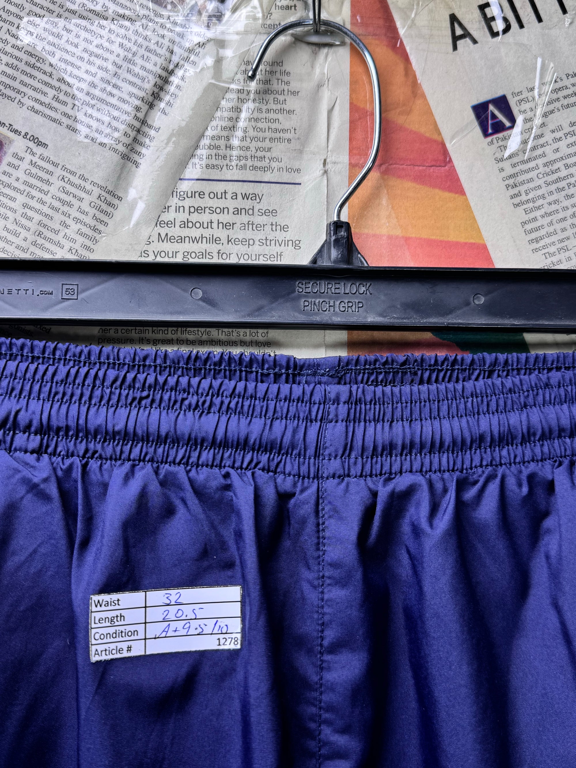 Adid*s® Waist: 32" | Royal Blue | Swim Shorts | Poly | Inner: Mesh | 1278 - Genuine Maal