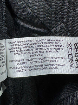 Primark® Waist: 32" | Black | Dress Pants | Poly - Viscose | 2708 - Genuine Maal