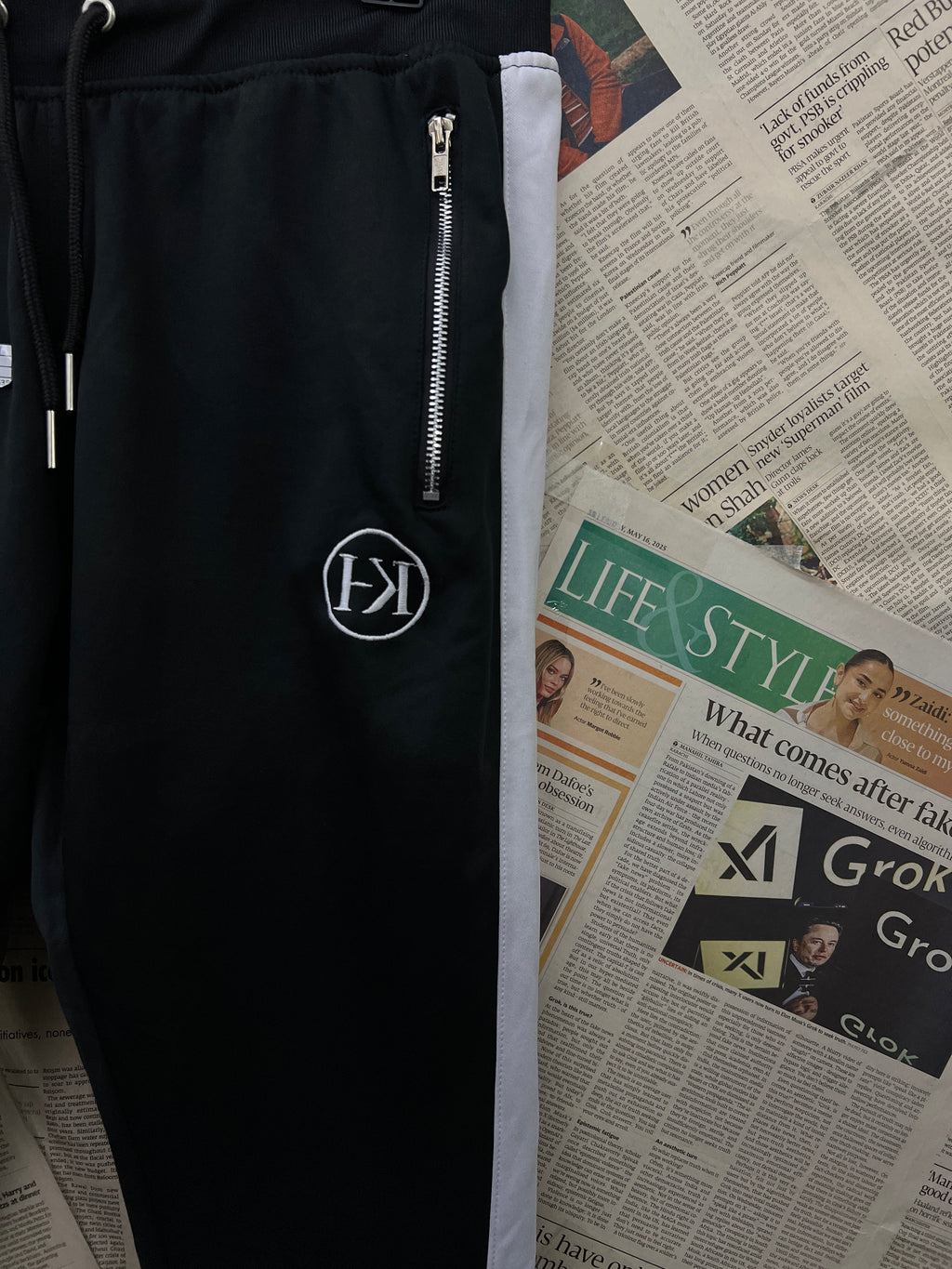 Hamzah Khan London® Waist: 32" to 34" | Black | Trouser | Warm | 1538 - Genuine Maal