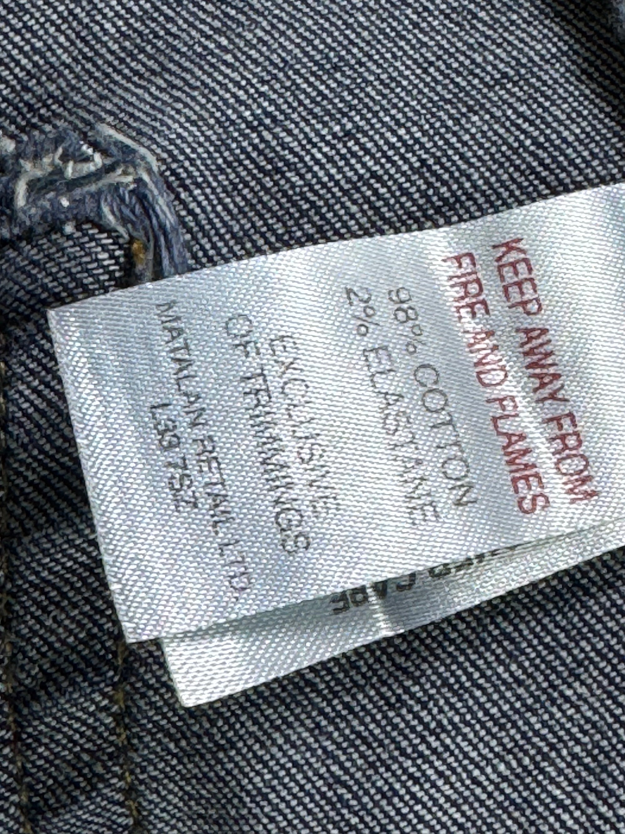 ACW85® Waist: 32" to 34" | Blue | Straight Fit Denim Pant | Cotton | 1281 - Genuine Maal