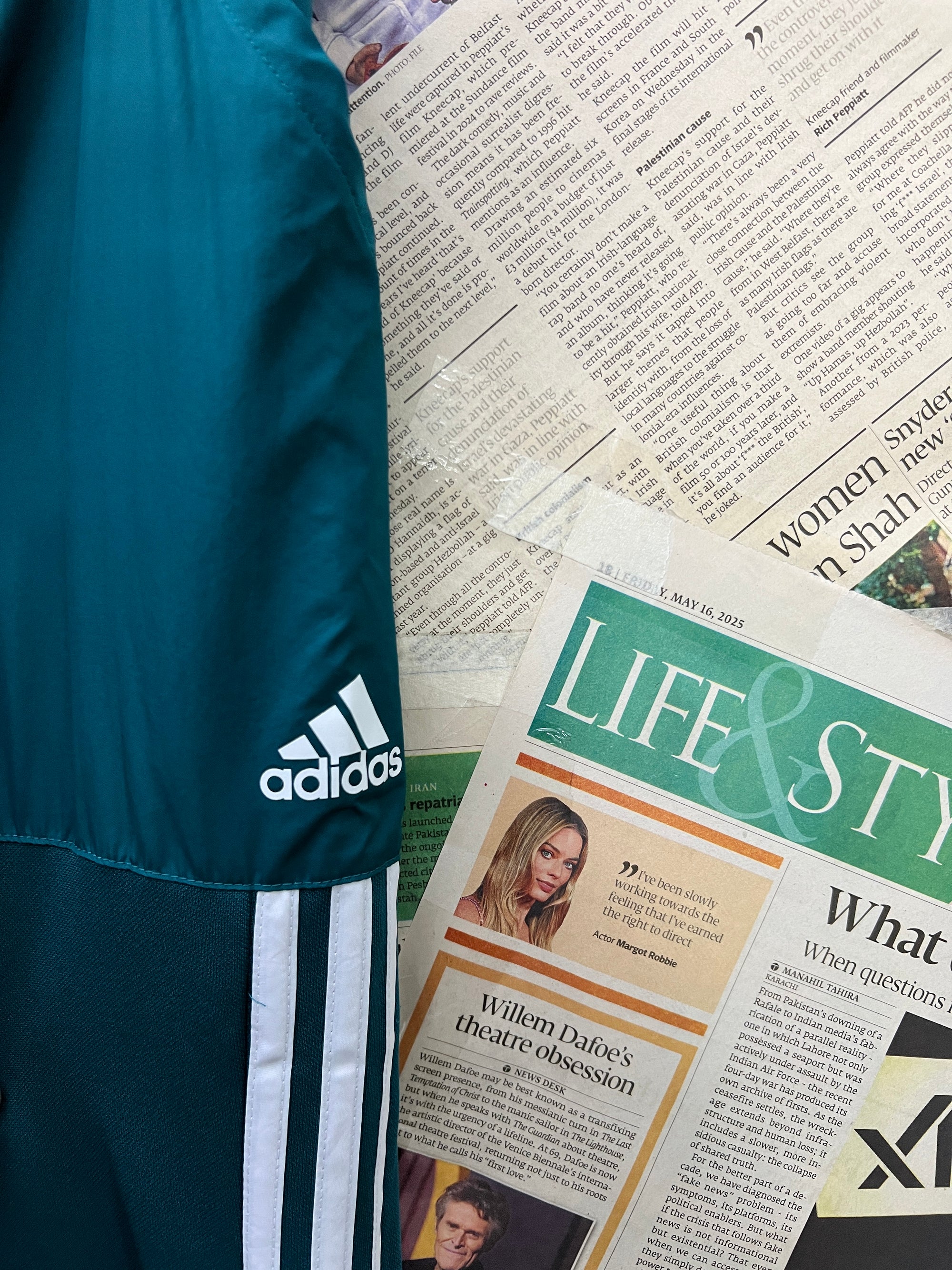 Adid*s® Waist: 26" to 28" | Teal | Trouser | 1519 - Genuine Maal