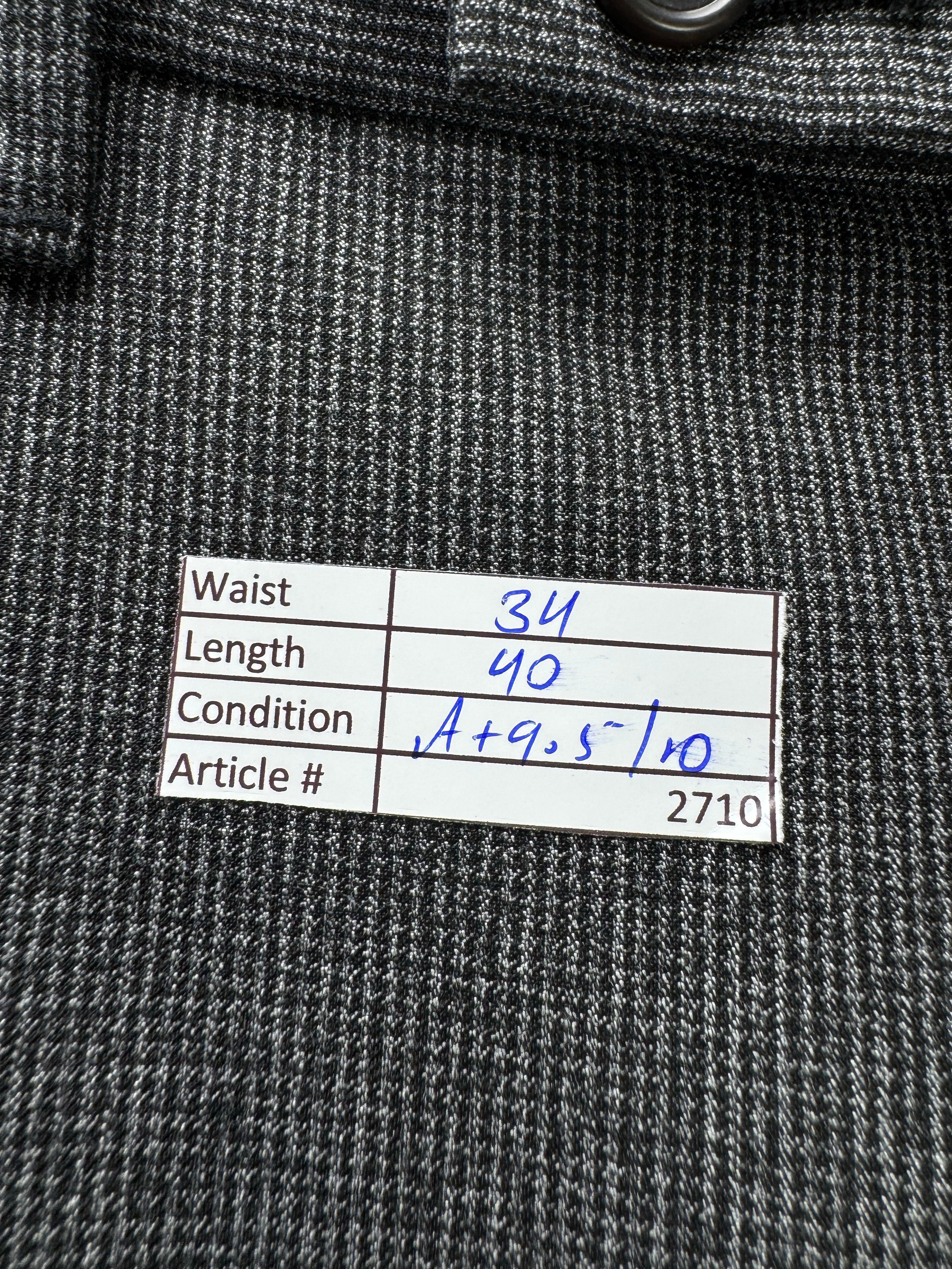 Next® Waist: 34" | Grey | Dress Pants | Poly - Viscose | 2710 - Genuine Maal