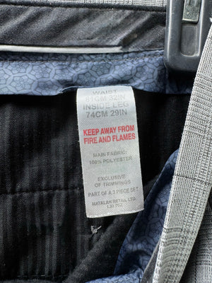 Taylor & Wright® Waist: 32" | Grey Check | Dress Pants | Polyester | 2975 - Genuine Maal