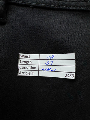 350 CC® Waist: 38" | Black | Denim Pants | Cotton - Spandax | 2483 - Genuine Maal
