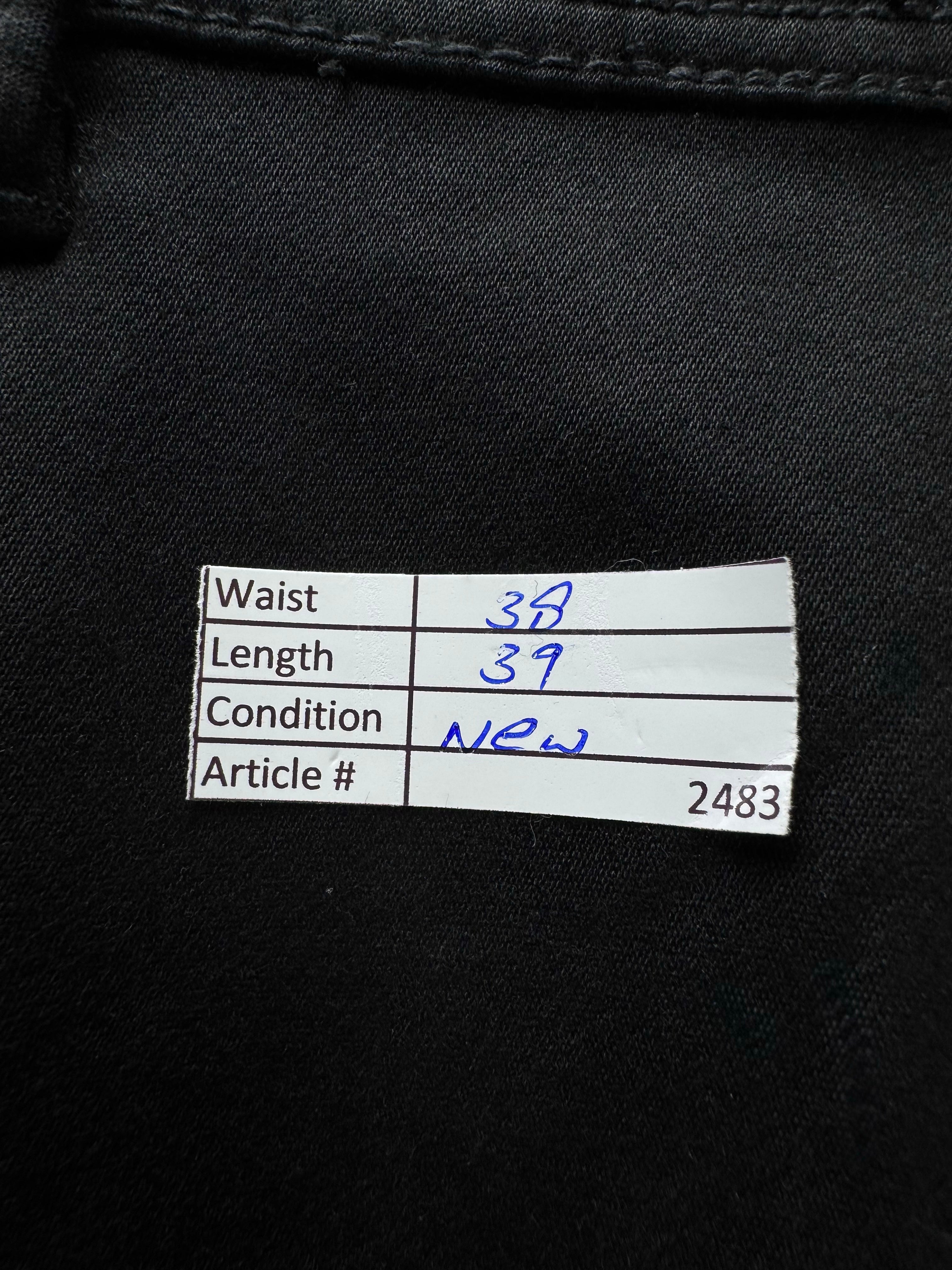 350 CC® Waist: 38" | Black | Denim Pants | Cotton - Spandax | 2483 - Genuine Maal