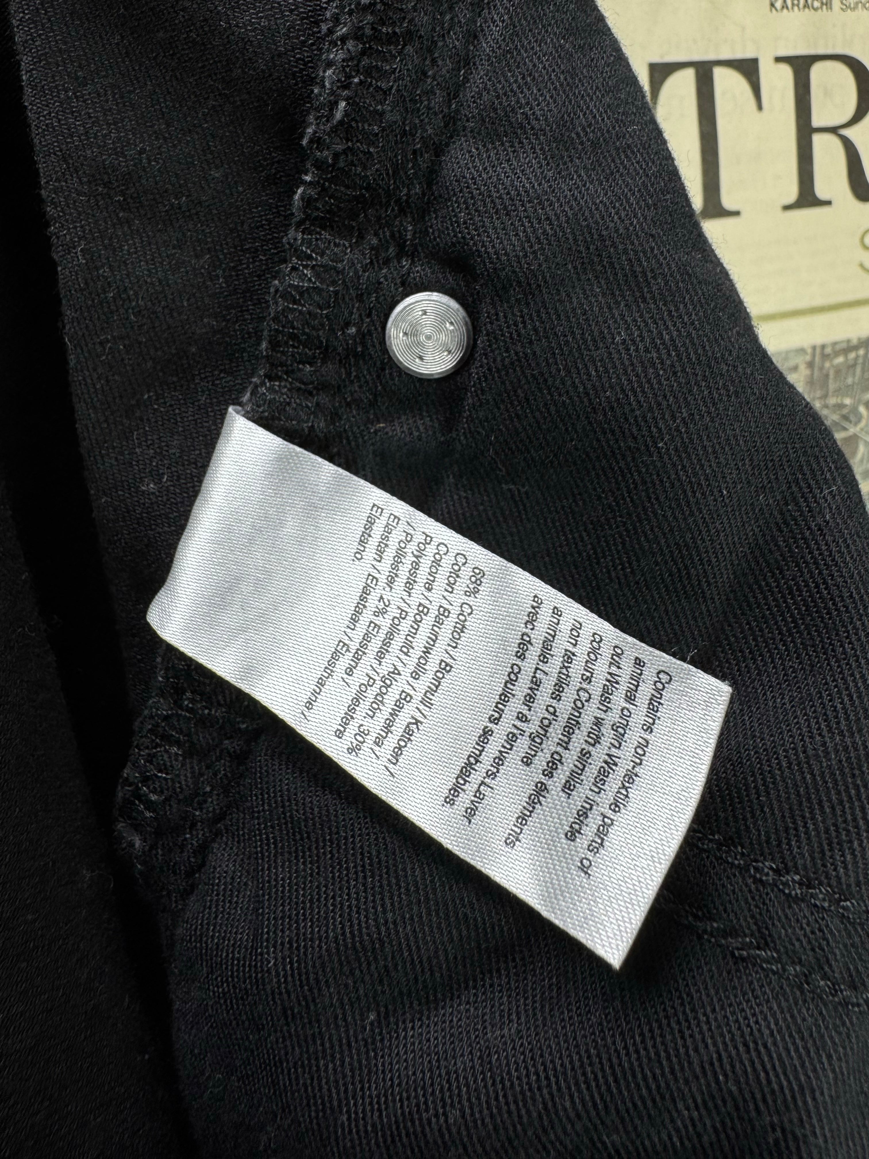 River Island® Waist: 34" | Black | Slim Fit Denim Pants | Poly - Cotton | 2484 - Genuine Maal