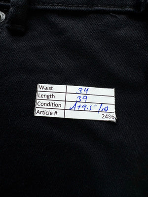 Burton® Waist: 34" | Black | Skinny Fit Denim Pants | Cotton - Elastane | 2486 - Genuine Maal
