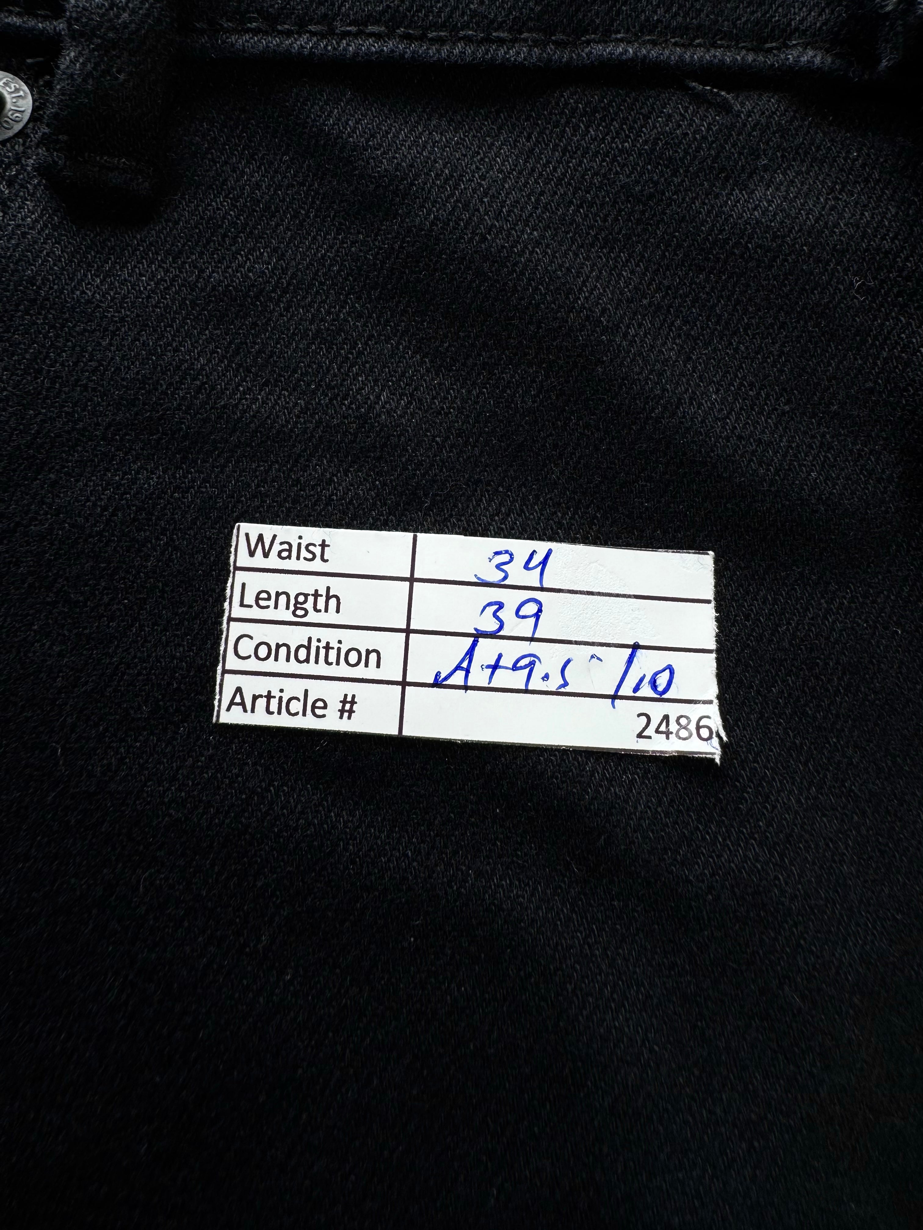 Burton® Waist: 34" | Black | Skinny Fit Denim Pants | Cotton - Elastane | 2486 - Genuine Maal