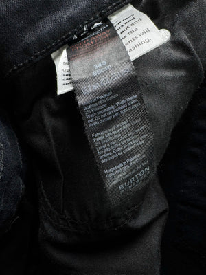 Burton® Waist: 34" | Black | Skinny Fit Denim Pants | Cotton - Elastane | 2486 - Genuine Maal