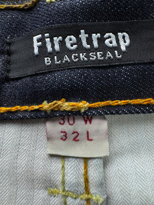 Firetrap® Waist: 32" | Blue | Straight Fit Denim Pants | Cotton | 2482 - Genuine Maal