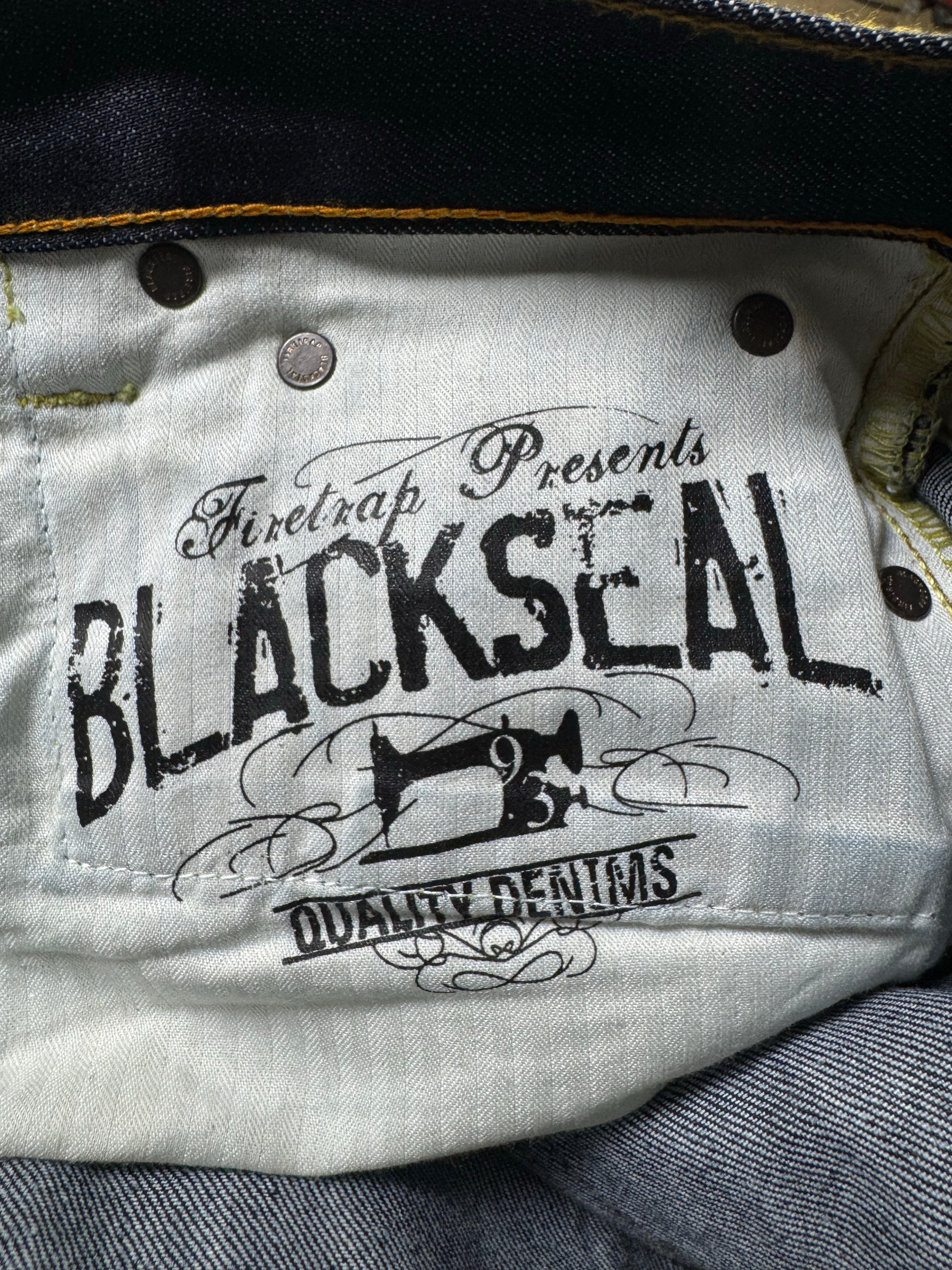 Firetrap® Waist: 32" | Blue | Straight Fit Denim Pants | Cotton | 2482 - Genuine Maal