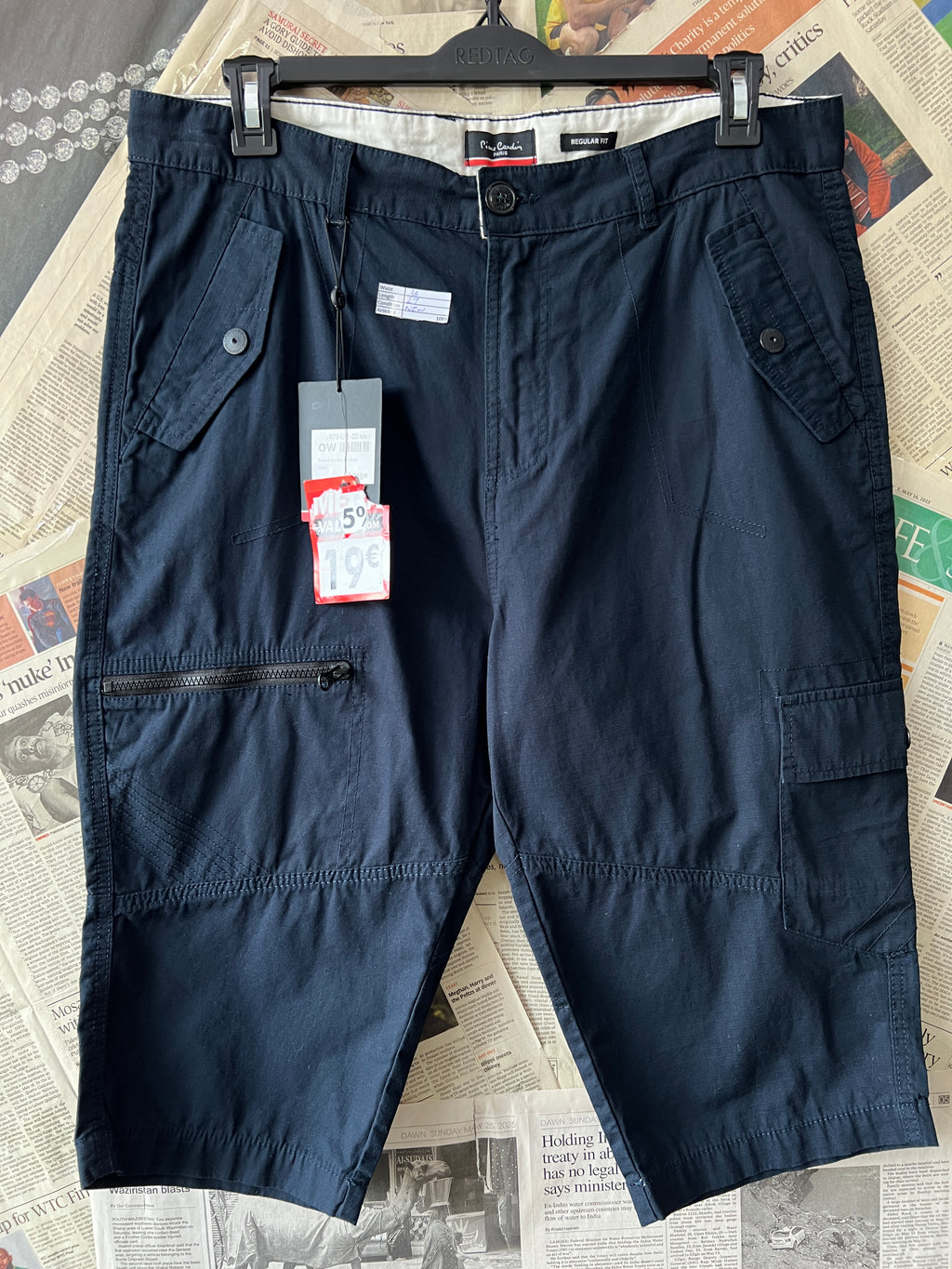 Pierre Cardin® Waist: 36" | Blue | Knee Shorts | 1089 - Genuine Maal