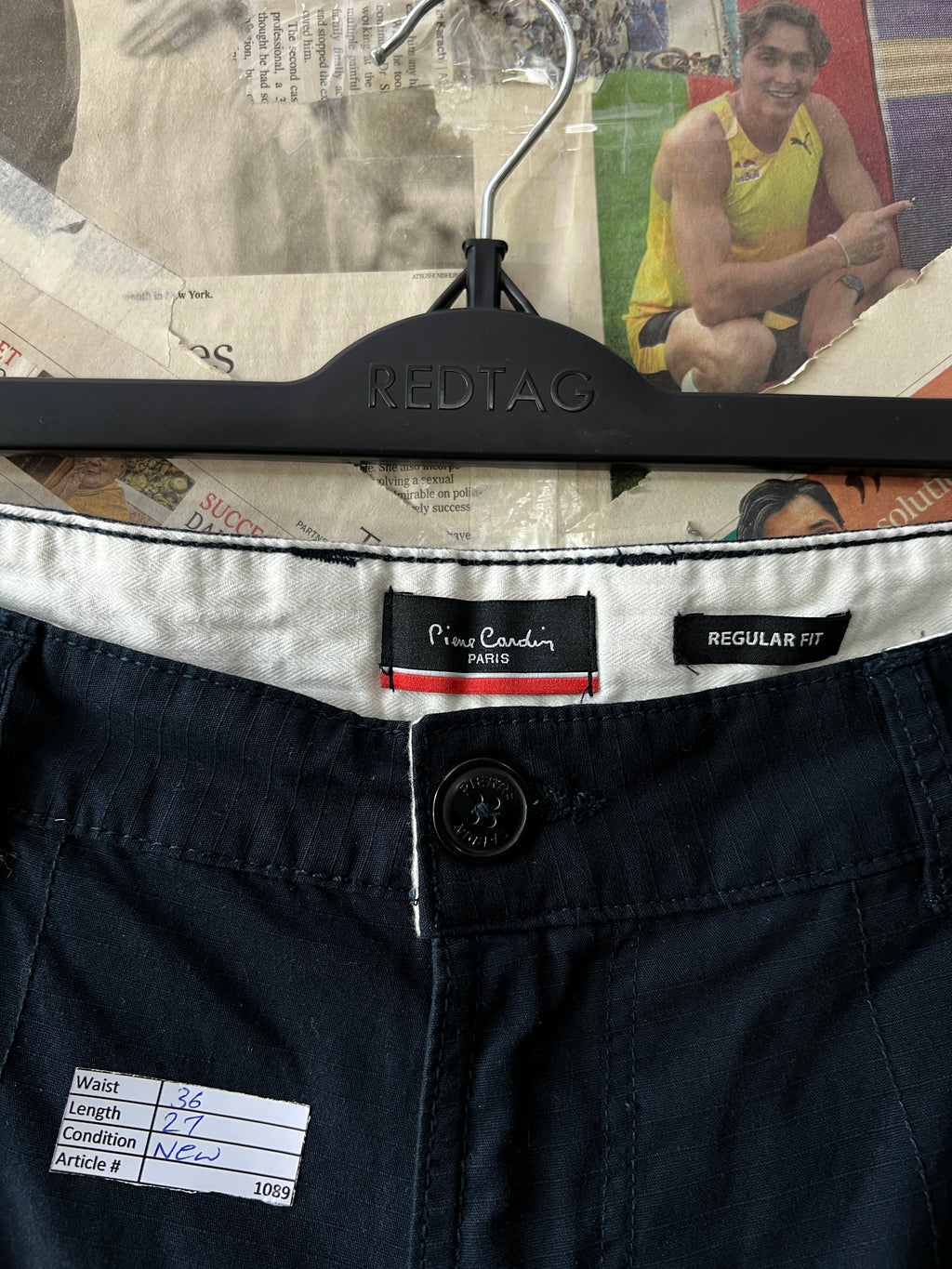 Pierre Cardin® Waist: 36" | Blue | Knee Shorts | 1089 - Genuine Maal