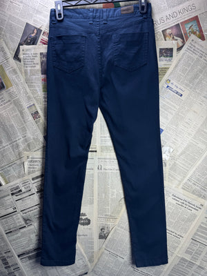 Steel & Jelly® Waist: 30" | Light Navy | Slim Fit Chino Pant | Cotton - Elastane | 2705 - Genuine Maal