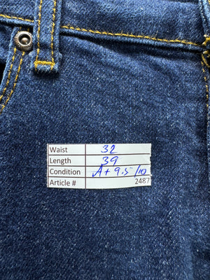 Bruton® Waist: 32" | Blue | Denim Pants | Cotton - Elastane | 2487 - Genuine Maal