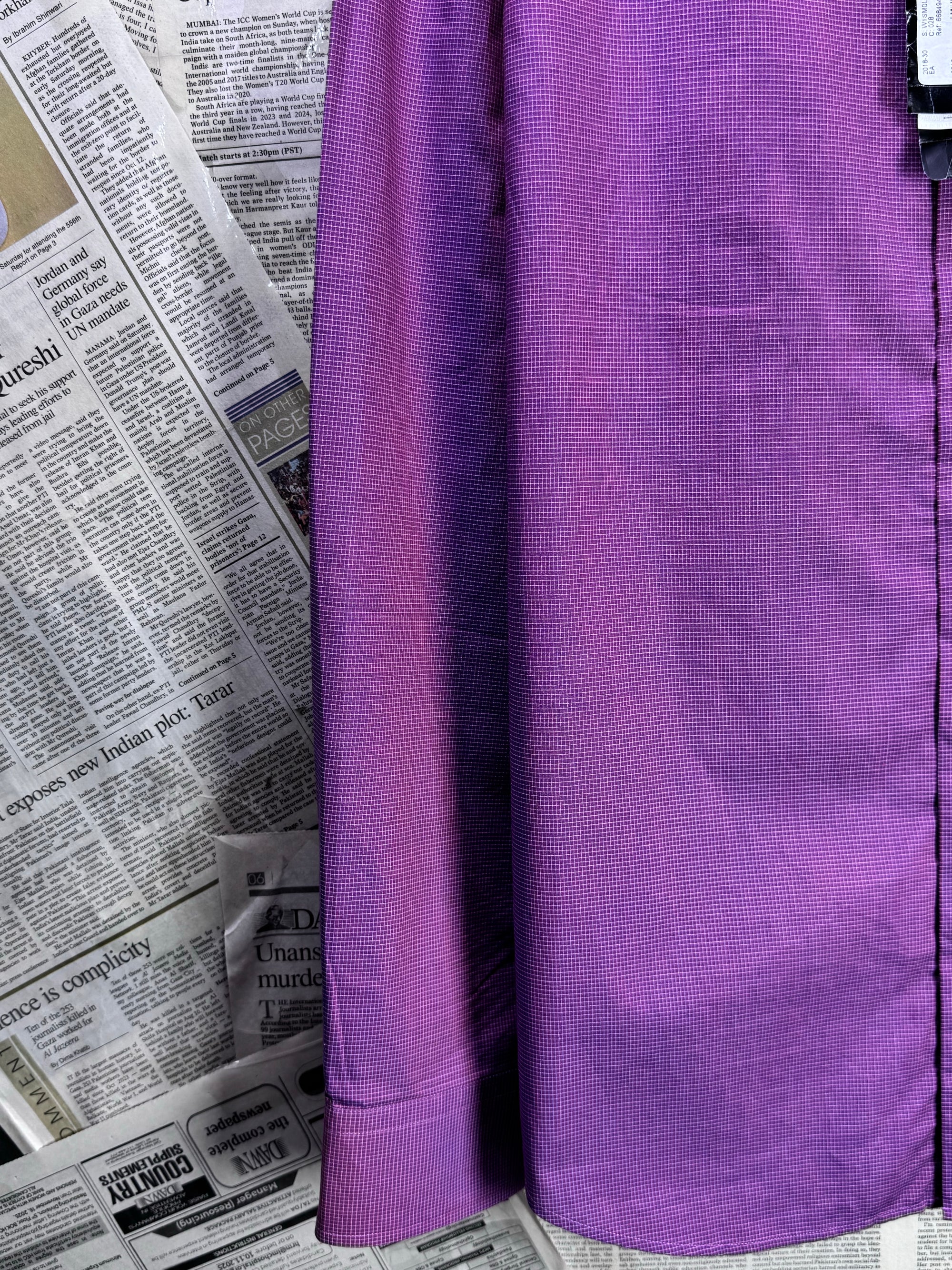 Emporlo Armani® Large | Chest: 23" | Two Tone Color | Shirt | Cotton | 3684 - Genuine Maal