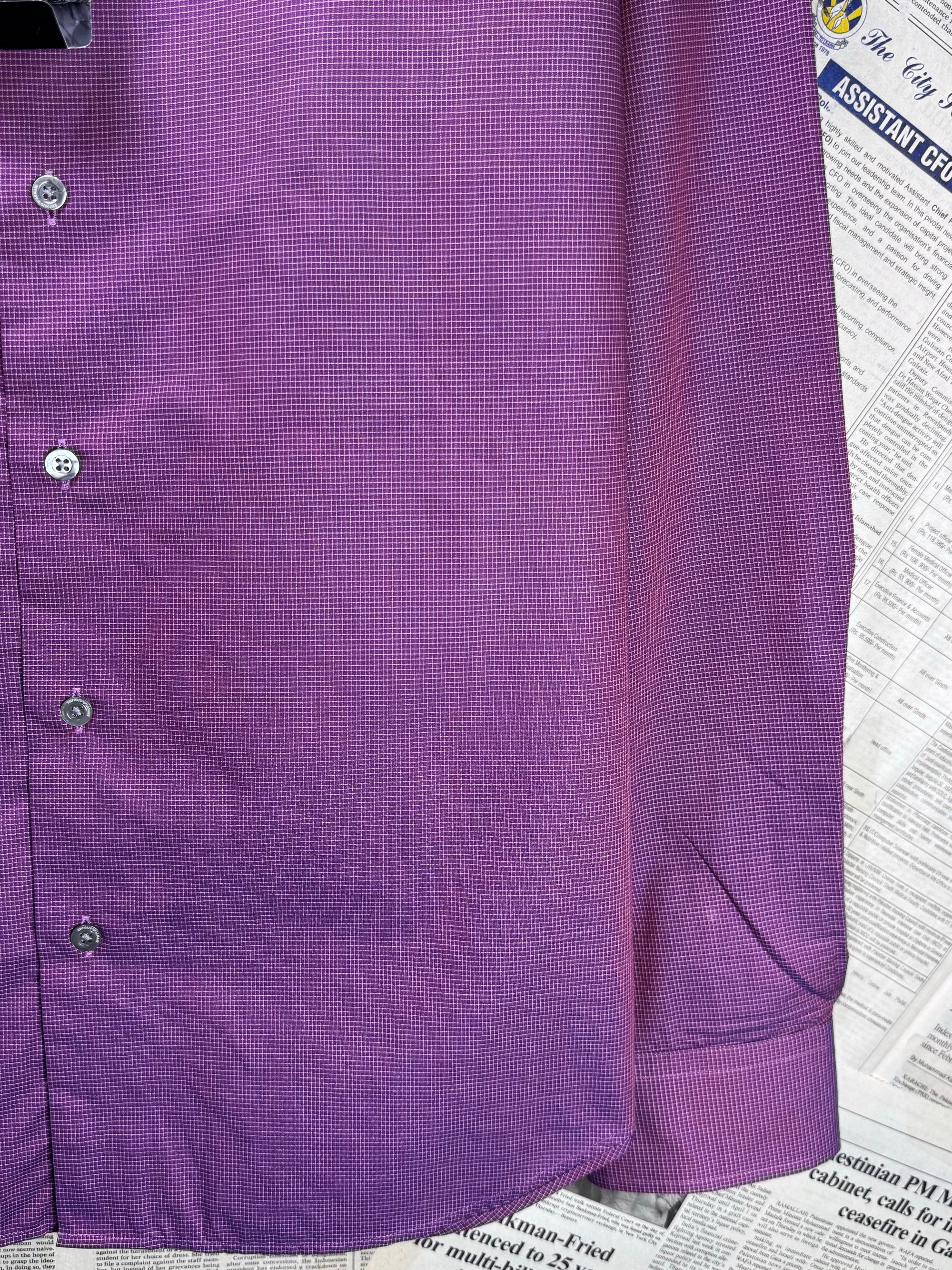 Emporlo Armani® Large | Chest: 23" | Two Tone Color | Shirt | Cotton | 3684 - Genuine Maal