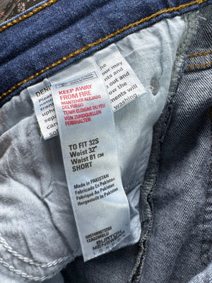 Bruton® Waist: 32" | Blue | Denim Pants | Cotton - Elastane | 2487 - Genuine Maal