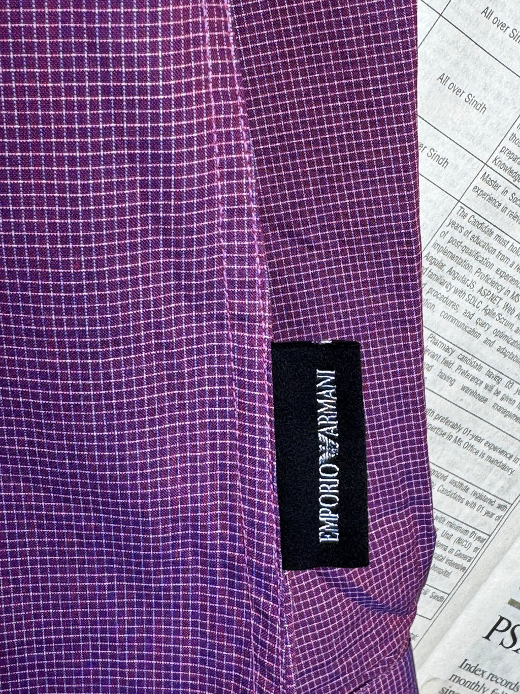 Emporlo Armani® Large | Chest: 23" | Two Tone Color | Shirt | Cotton | 3684 - Genuine Maal