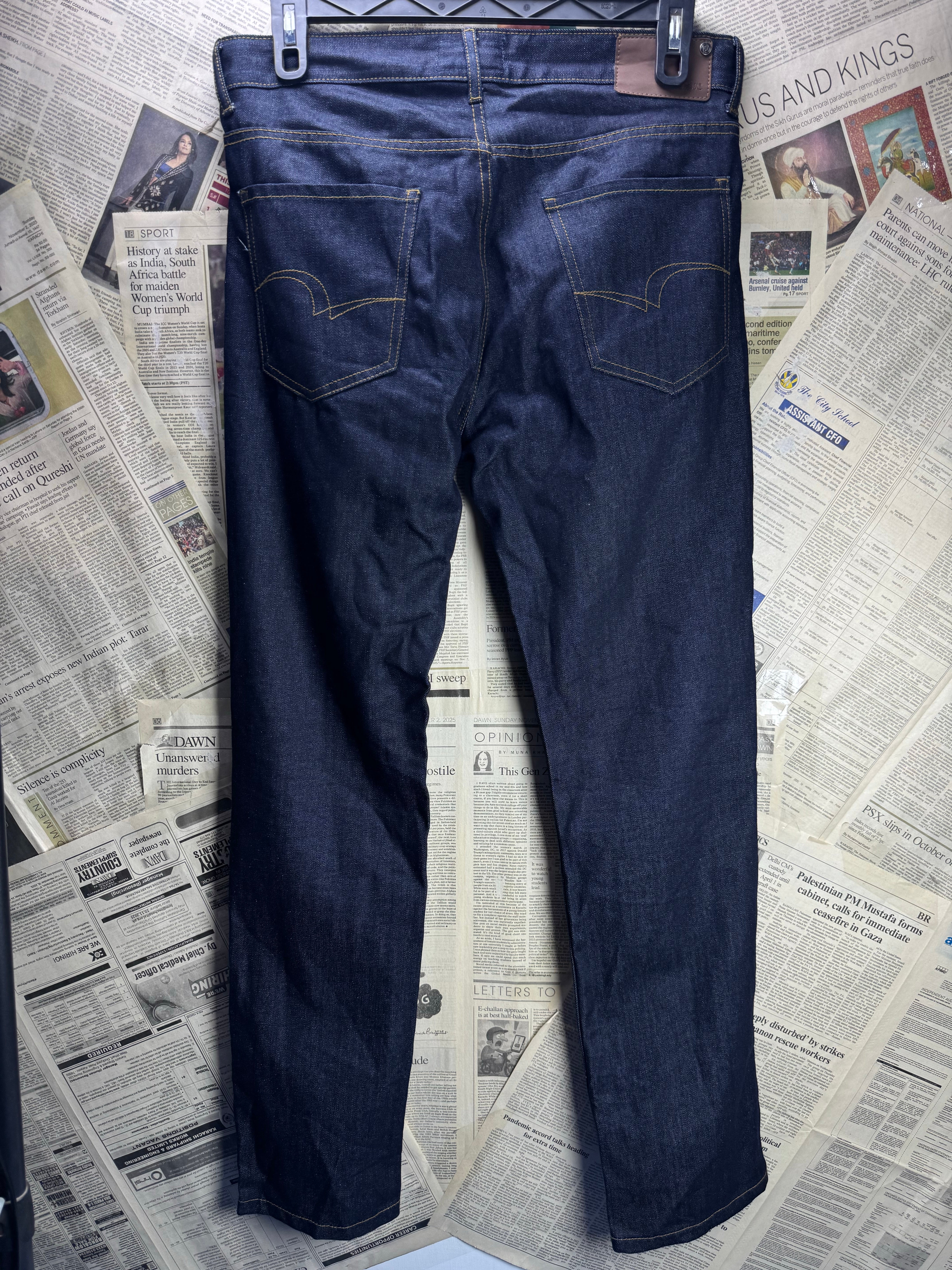Lee Cooper® Waist: 34" | Blue | Denim Pants | Cotton | 2488 - Genuine Maal