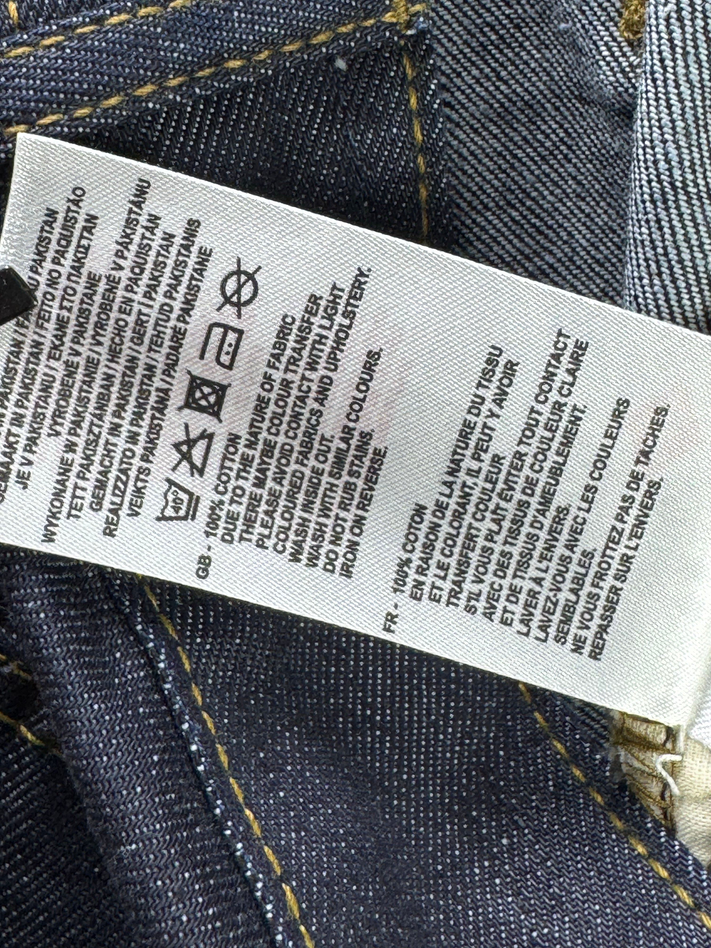 Lee Cooper® Waist: 34" | Blue | Denim Pants | Cotton | 2488 - Genuine Maal