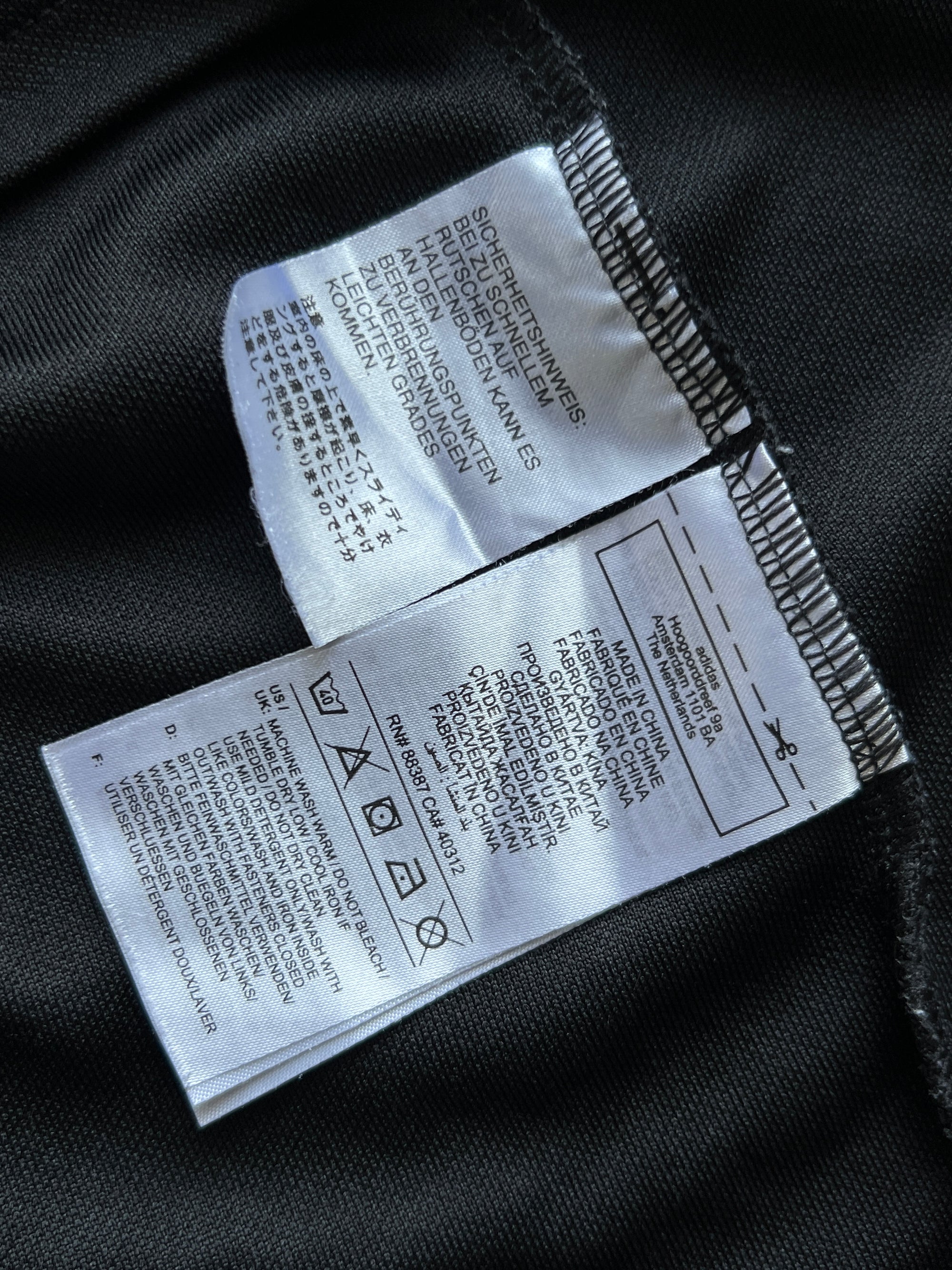 Adid*s® Small | Chest: 19" | Black | Quarter Zipper Jacket | 667 - Genuine Maal