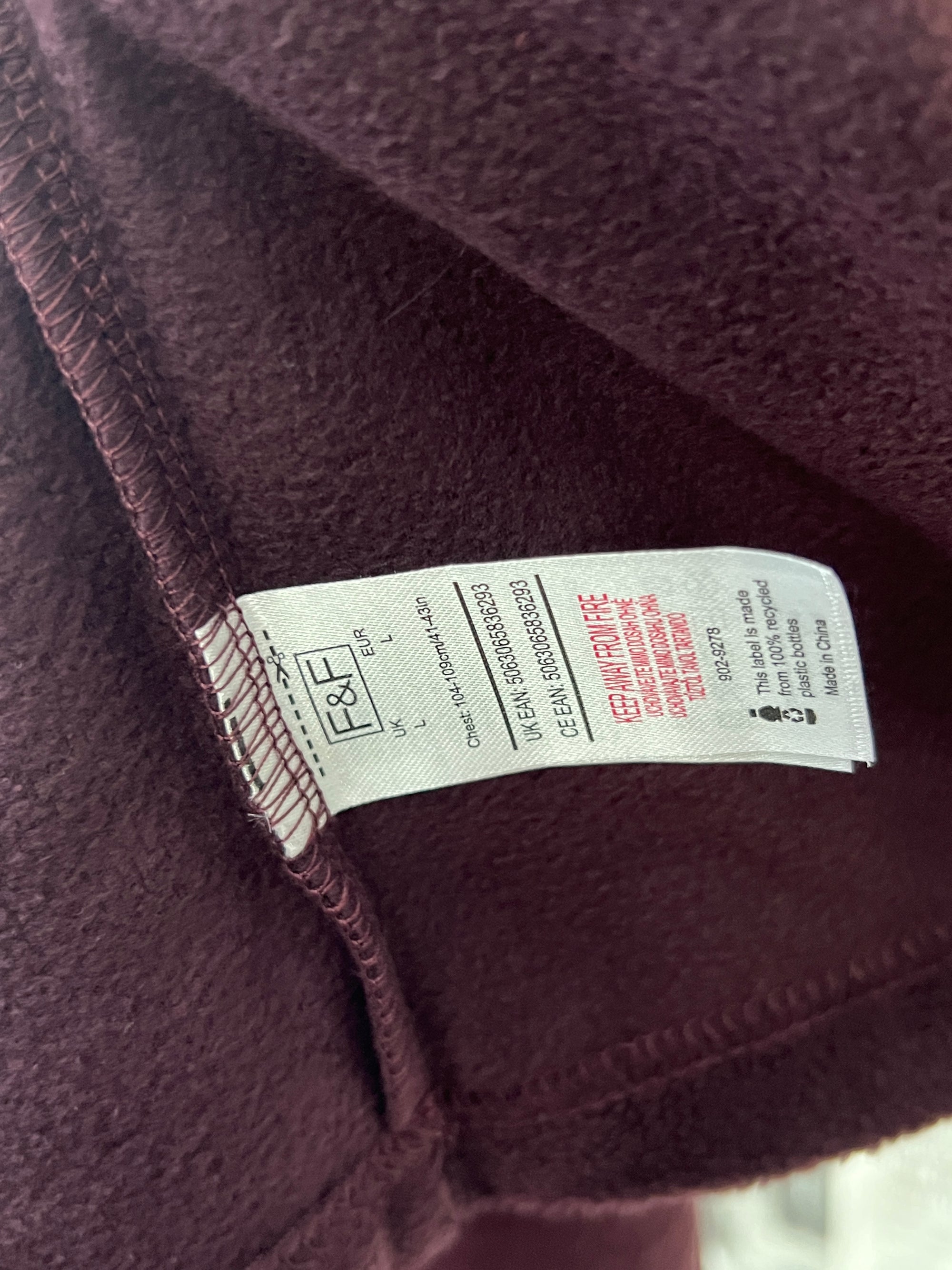 F&F® Medium | Chest: 22.5 | Jam | Sweat Shirt | 666 - Genuine Maal