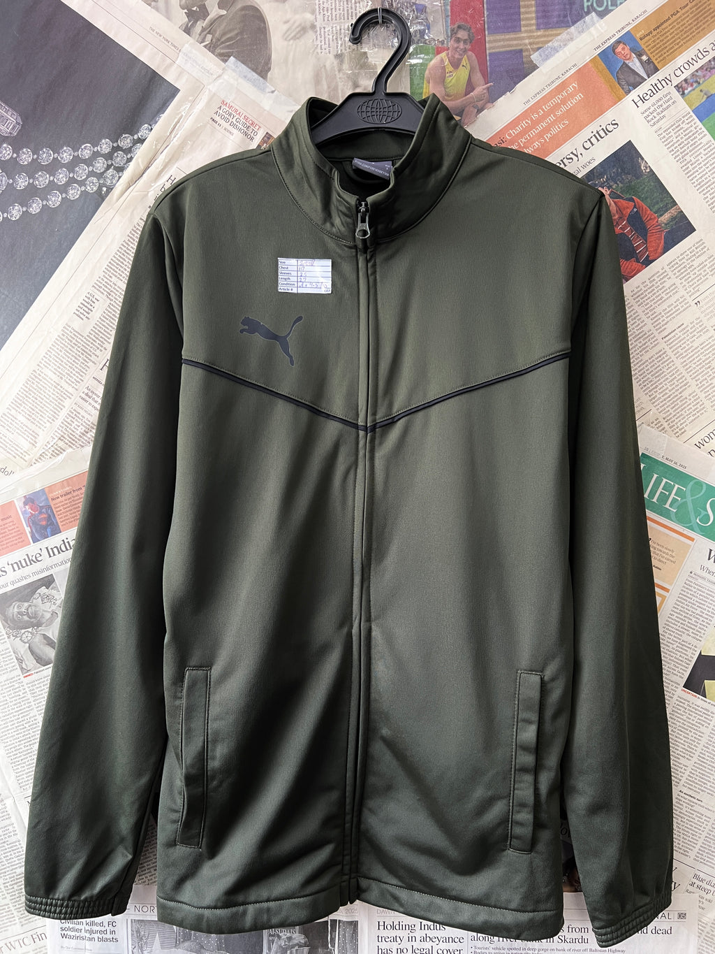 P*ma® Small | Chest: 19" | Olive | Jacket | 668 - Genuine Maal