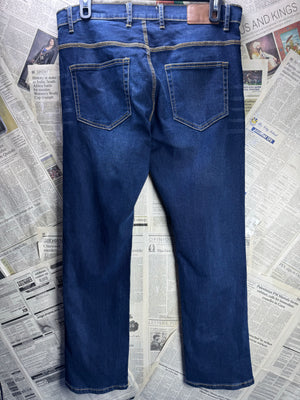 French Cooper® Waist: 36" | Blue | Denim Pants | Cotton - Elastane | 2496 - Genuine Maal